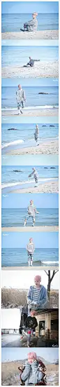 #防弹少年团# 《春日》MV拍摄现场照大公开~欢乐可爱的花样美少年们~ ​