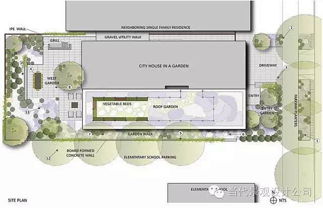 【DELD分享】芝加哥城某住宅花园景观设...