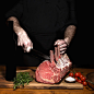 Raw Rib Eye Roast