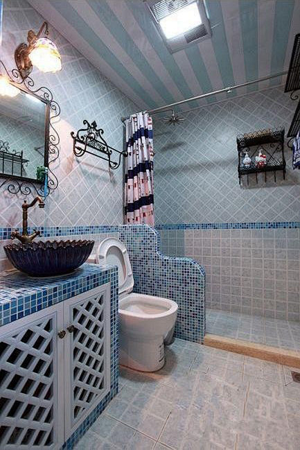 浴室卫生间的设计，选一个吧？