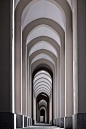 architecturia:  Hallway in Munich lovely art