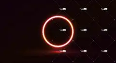 抽象 高清壁纸 氖 光 圆圈 设计 辉光 艺术 墙纸 发光的