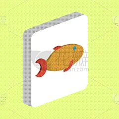 计算机图标,金鱼,计算机,野生动物,食品,小的,动物,品牌名称,河流,剪影