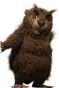 beaver_PNG53.png (365×544)