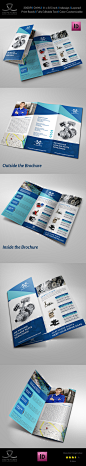 Auto Parts Catalog Tri-Fold Brochure Template  : Auto Parts Catalog Tri-Fold Brochure Template