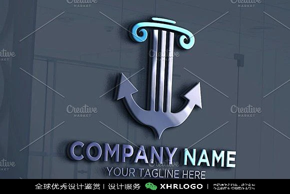 船锚LOGO精选合集#LOGO设计#标志设计#品牌设计 (56)-花瓣网