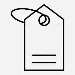 标签条形码布料图标高清素材 购物 免费下载 页面网页 平面电商 创意素材 png素材