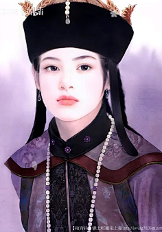 古早立绘-花瓣网|陪你做生活的设计师 | 画集《红楼金钗》警幻仙姑
