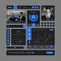 Behance Style Flat UI Kit, #Behance, #Buttons, #Calendar, #Chart, #Flat, #Free, #Graph, #Icon, #Menu, #Navigation, #Pagination, #Player, #Profile, #Progress, #PSD, #Resource, #Search_Field, #Social #Media, #UI, #Widget