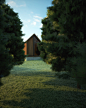 ESCAPE COTTAGE : escape cottage is 3d landscape rendering project designed and rendered by said al jahdhami