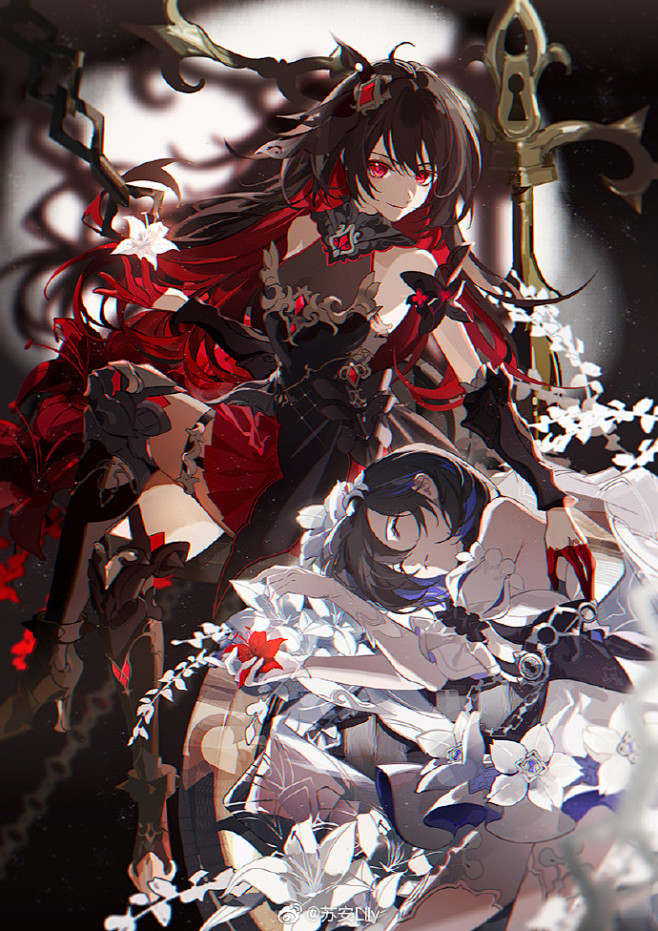 #崩坏3##魇夜星渊# 画了新的奶希 ​...