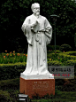 玻璃钢铸铜人物韩愈雕塑校园装饰历史名人诗人唐宋八大家人物雕像-淘宝网