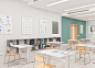 Design in a Interior Math class interior private school. дизайн дизайн школы частная школа