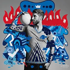 百事最新世界杯海报 梅西阿奎罗绽放蓝色魅力_体育频道_特网