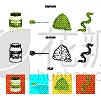 海洋,标志,蛋白质,蔬菜,素食,健康保健,螺线,食品,营养品,维生素