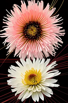 菊花倒刺高清日本动画中的星光与纯洁