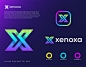 X letter logo - x modern logo - logo designer