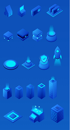 微凉csy采集到UI-科技2.5d