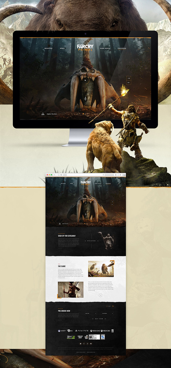 Far Cry Primal Websi...