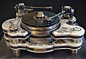 Turntable, Liudmila Kirdiashkina : This is a personal work; here I basically wanted to experiment with new materials features, which appeared in Keyshot 6.
 For this model I used reference images of several modern turntables.
Thanks for looking!
