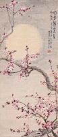 丁辅之的烂漫桃花，好美.#水墨书画##水墨界# ​​​​