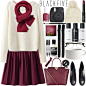 A fashion look from December 2014 featuring white sweater, chiffon skirt and Karen Walker. Browse and shop related looks.