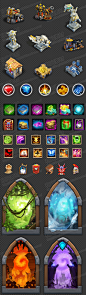 手游Castle_Clash城堡争霸 UI场景 icon图标 素材 游戏资源包