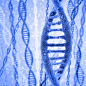 基因链染色体医疗背景