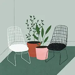 这些小插画里，是多少人梦想的简单小日子_Lianne : 人生这出戏 你自己的游戏体验最重要 还想着对观众负责？ 那真的不是你的义务 人生嘛 把自己简单的小日子过好 就已是幸福 插 画 师 Lianne Nixon 作 品…