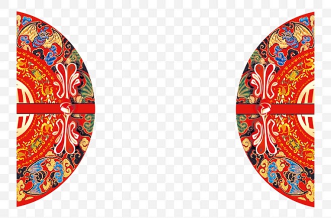 古典花纹 花纹 喜庆 红色花纹 中国风 