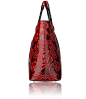 Pijushi Embossed Cowhide Leather Tote Style Ladies Convertible Top Handle Bag Cross Body Messenger Handbag 6016 (One Size, Red Flower): Handbags: 亚马逊中国