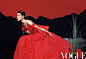 This contains an image of: Leslie Zhang Captures Valentino Reds Vogue China February 2020 — Anne of Carversville