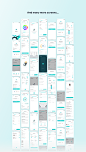 ui kit smarthome Mobile app UX design ui design home appliances product design  Smart home Air conditioner