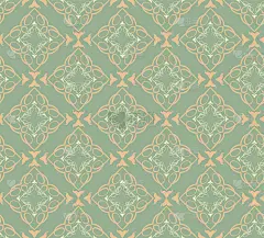 复古墙纸背景(无缝)