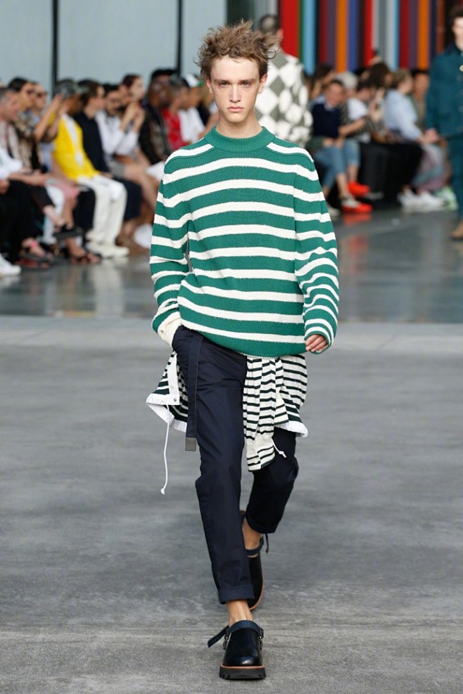 #model#  Sacai秀上的美少年...