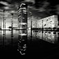 [唯美艺术]黑白世界：都市夜景 巴黎