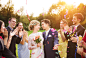 Newlyweds with guest on their garden party by Half Point on 500px