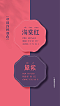 海棠红+蓝