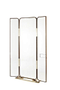 Triple Je(u) Tryptish Mirror — Philippe Hurel - Designer of Fine Furniture