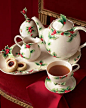 Christmas Tea Set