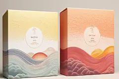 清新产品包装样机模型图片