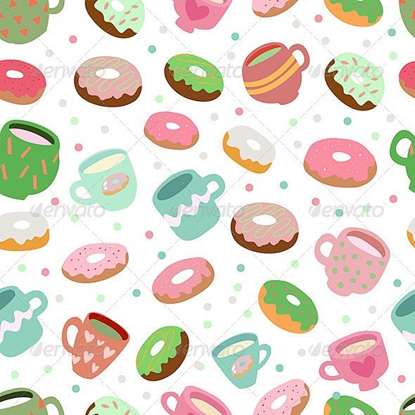 Cute Donuts and Cups...