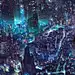 城市夜景 高空鸟瞰下的夜色真美