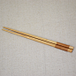 创意家居 zakka日式荷木清漆绕线筷子 健康原木缠线餐具