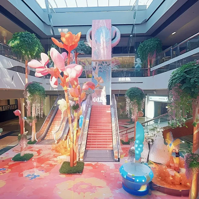商业空间设计，商业美陈，创意分享