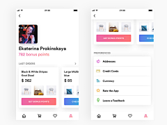 April_xu采集到APP-个人中心