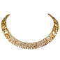 CARTIER Diamond Gold ' Jumbo' Elephant Necklace