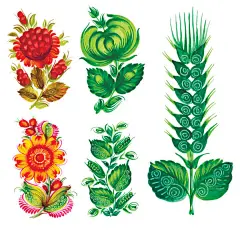 www.cnsc8.com_手绘花朵矢量
