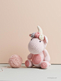 Crochet Rainbow Unicorn (ready to ship) : About Rainbow Unicorn The unicorn is a lovely friend to accompany your child in their very first steps and share their secret conversations. Extra soft cotton yarn with polyester fiberfill makes it safe for your k