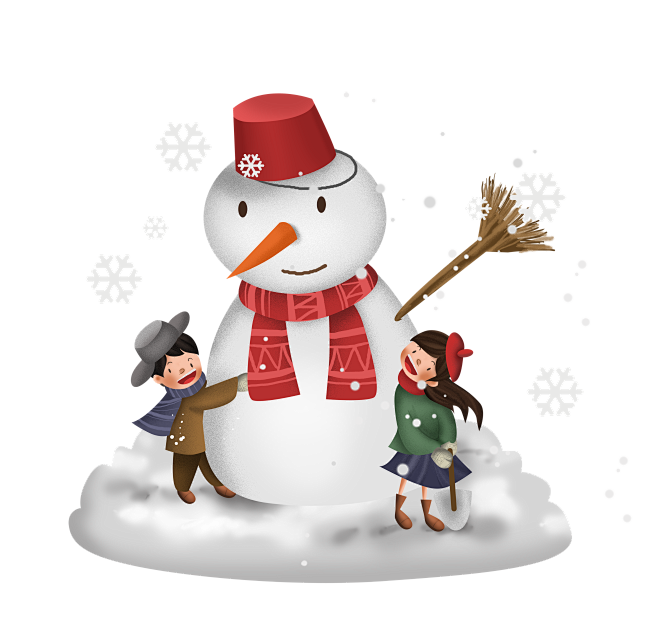 堆雪人